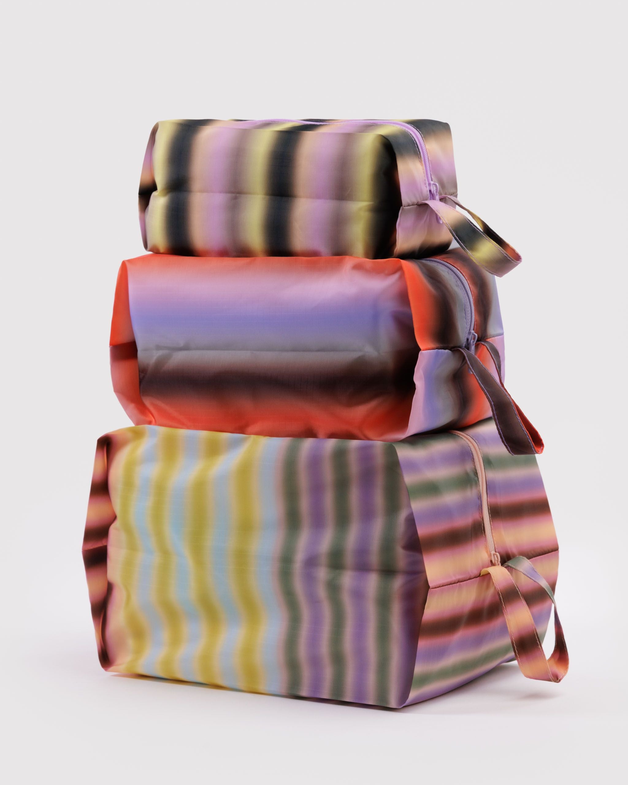3D Zip Set - Gradient Stripes - Everyday Pick