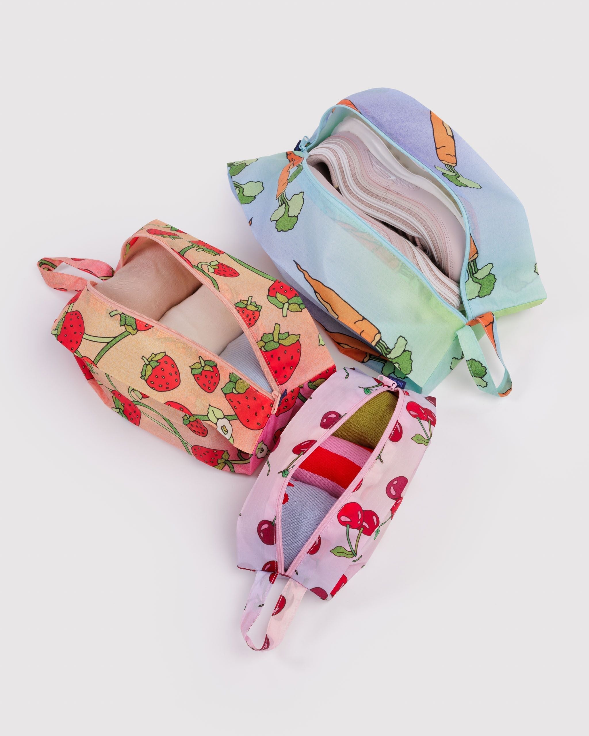 3D Zip Set - Carrots & Berries - On The Go