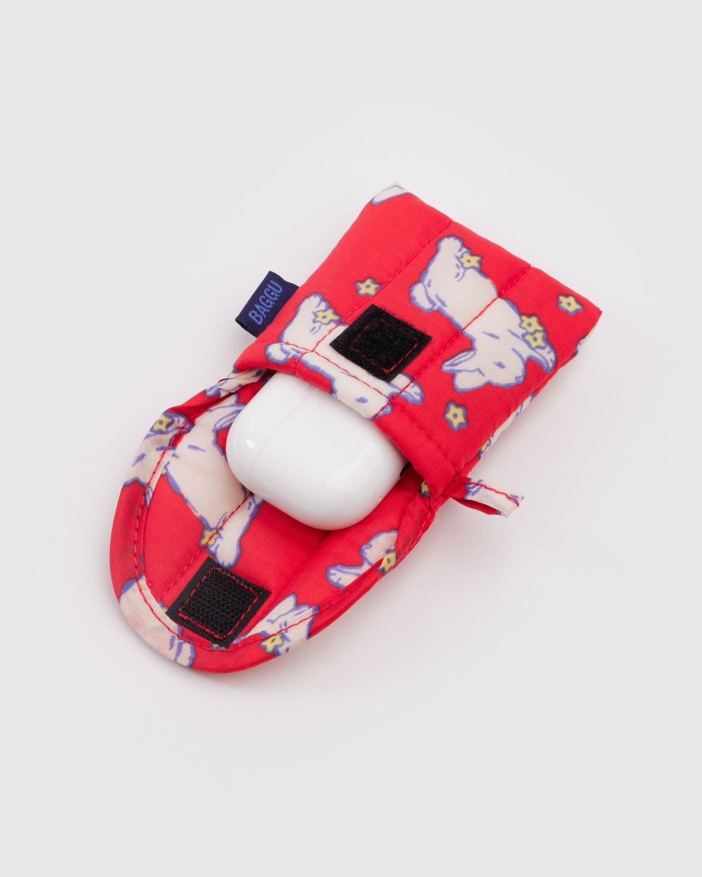 Puffy Earbuds Case - Bunnies - Outdoor Sip