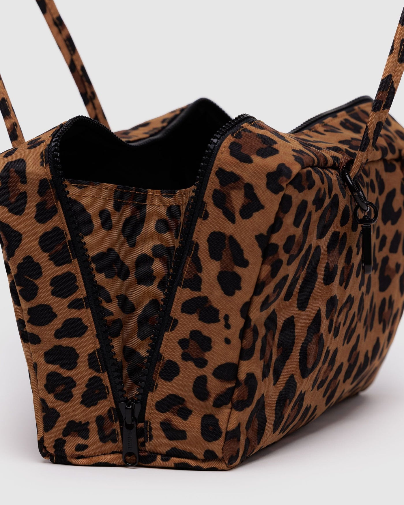 Nylon Bowler Bag - Leopard - Easy Stow