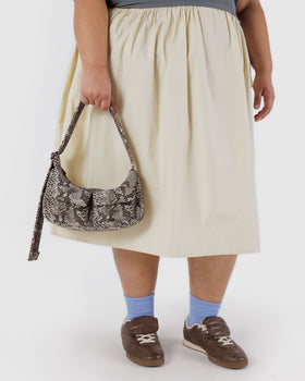 Cargo Shoulder Bag - Snakeskin - Travel Ready