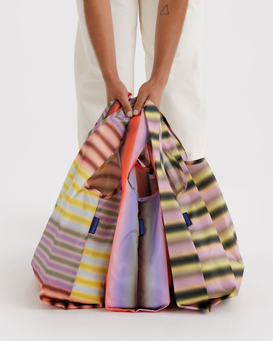Baggu Set of 3 - Gradient Stripes - Essential Set
